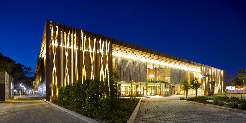 The Libya Energy and Economic Summit venue, Rixos Convention Center in Tripoli, Libya. (Archello photo)