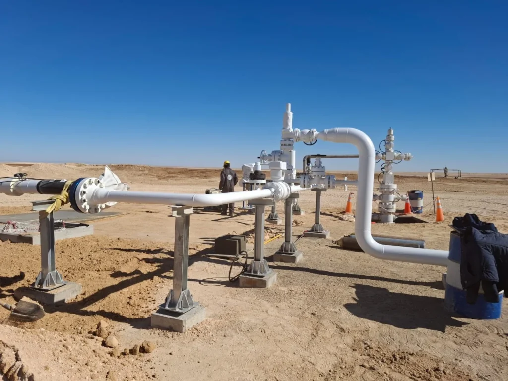 Chadar oil field NC-126, run by Zallaf Oil and Gas Exploration, Production and Refining Company, launches production at 1,500 bpd. (Zallaf Co. photo)