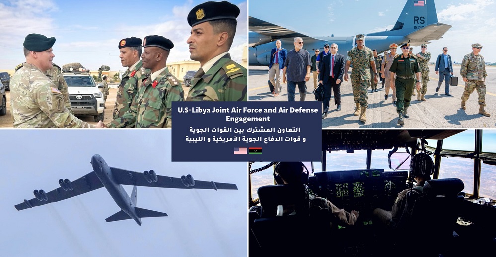 A photo published by the US Embassy in Libya on its X platform, 26 February 2025.